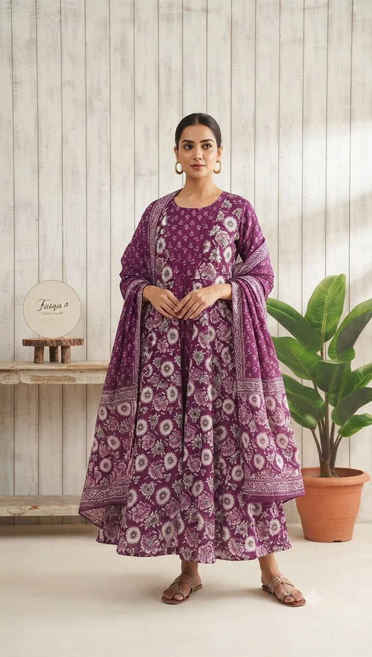 Jaipur Cotton Floral Suit Set ✨